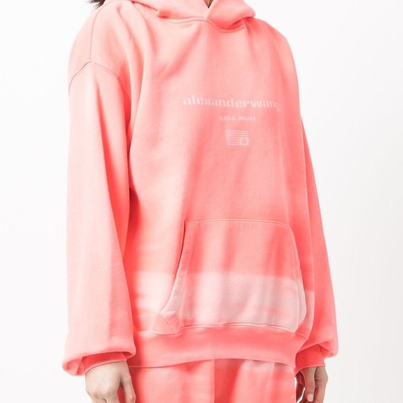 ALEXANDER WANG Hoodie with logo - Picture 3 of 4